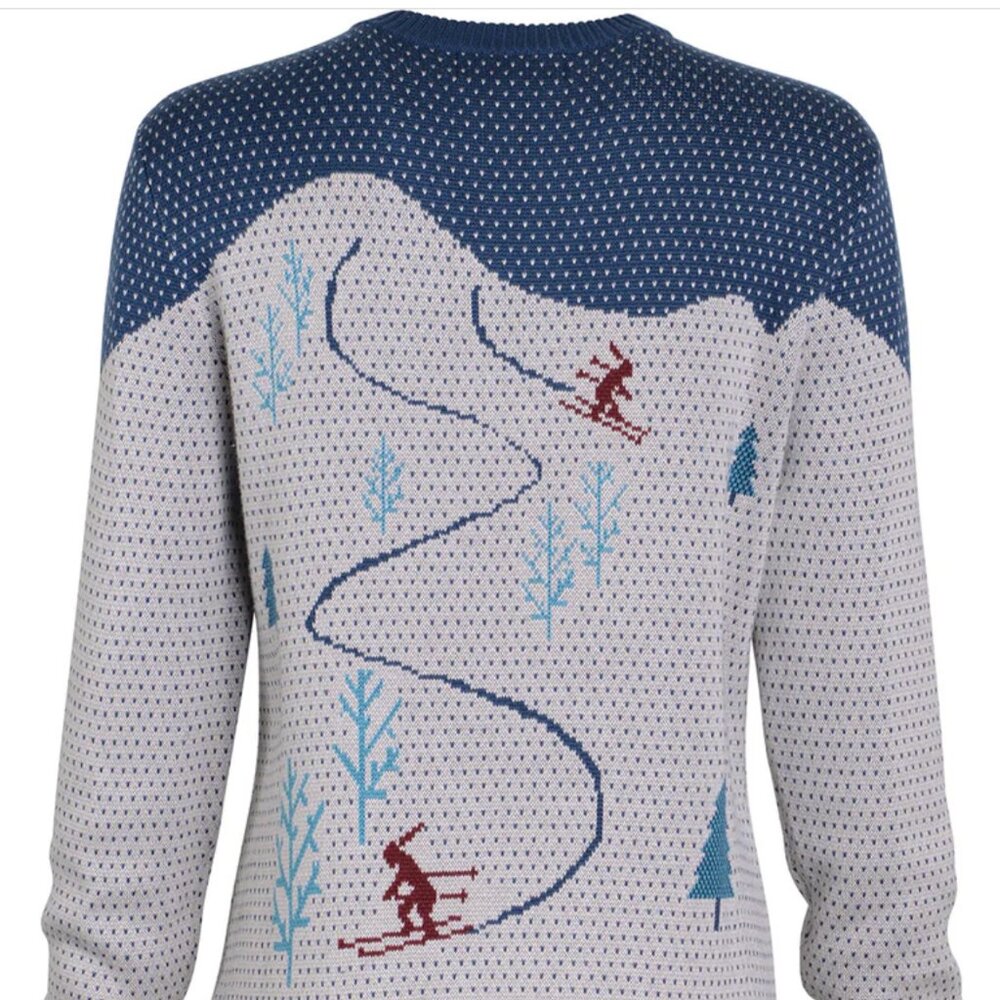 NEW!!  Ski the East Sweater. Size L - Picture 2 of 12
